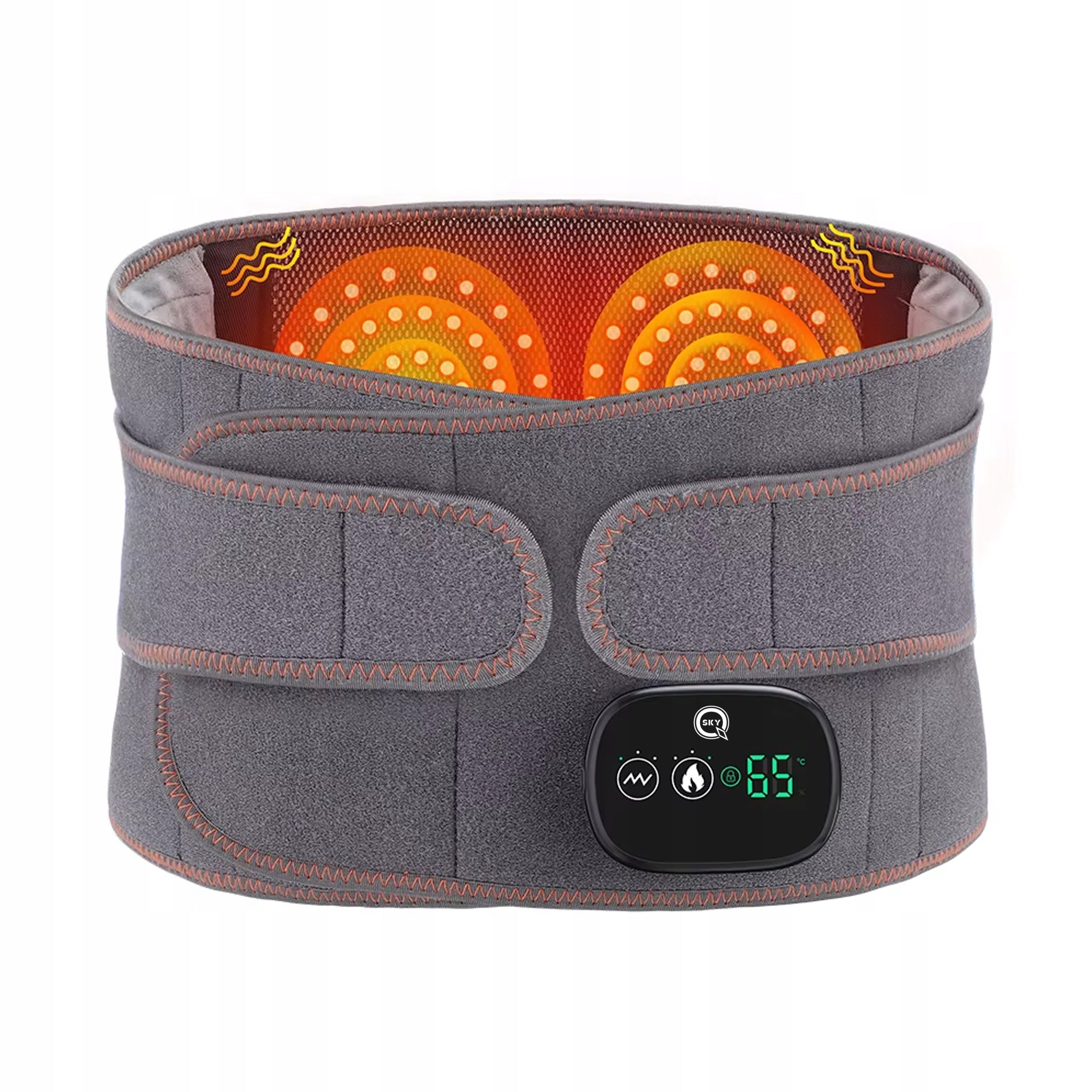 HEATING BELT FOR VIBRATION MASSAGE WIRELESS BATTERY MASSAGE FUNCTION