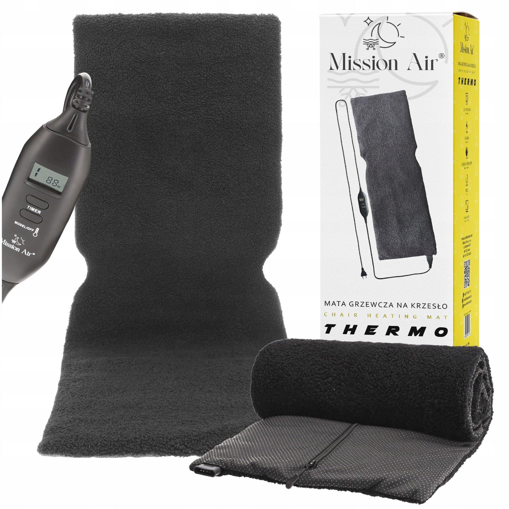 HEATING MAT FOR ARMCHAIR Mission Air PILOT TIMER 40x120 230V