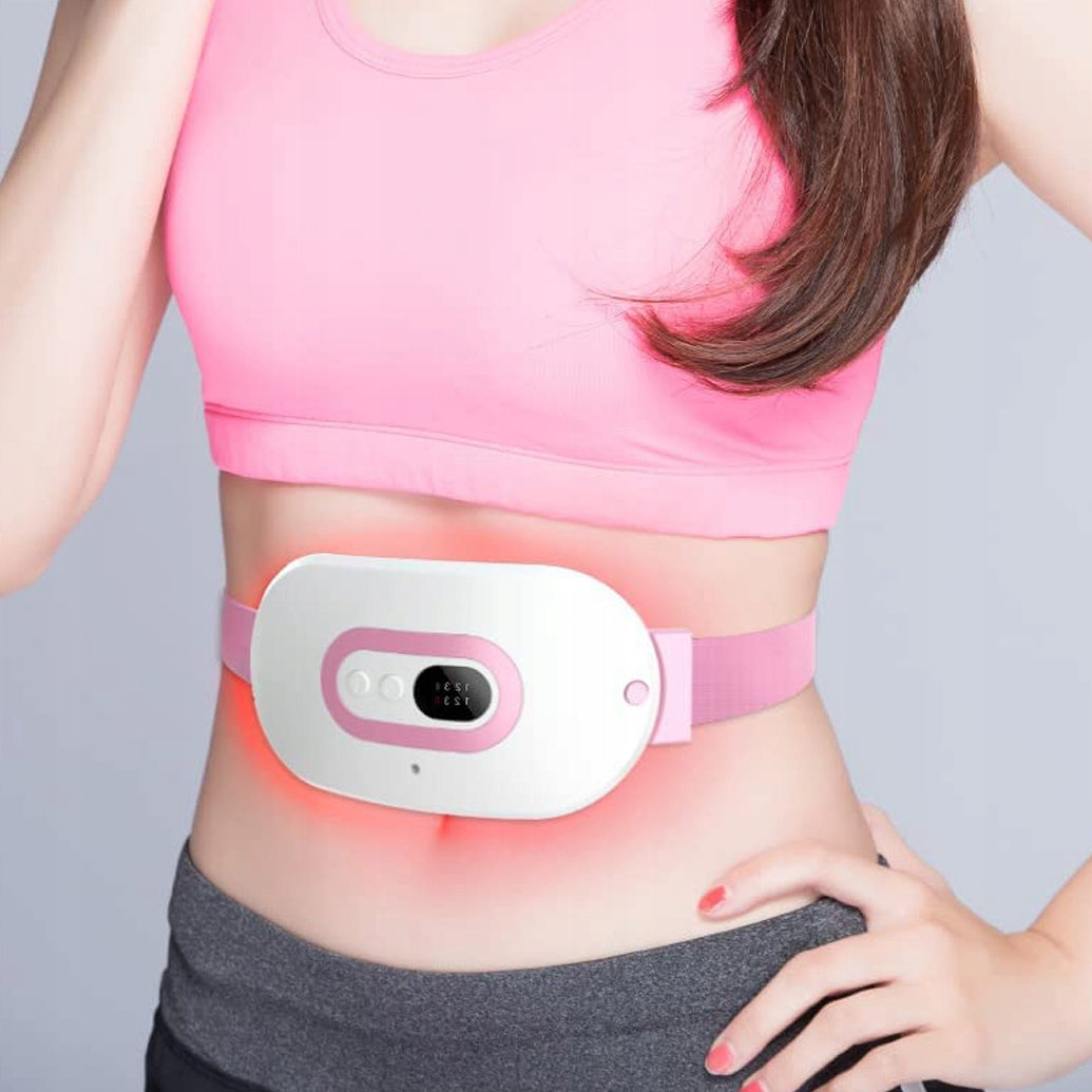 HEATING PAD ELECTRIC LUMBAR BELT FOR MENSTRUAL PAIN USB