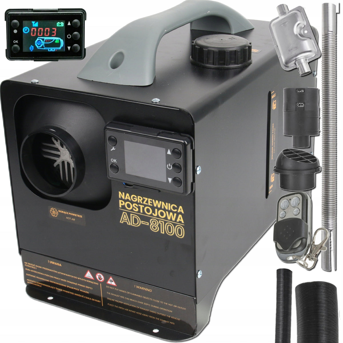HEATING WEBASTO REAL 8KW 230V 12V HEATER ON PARKING POLISH