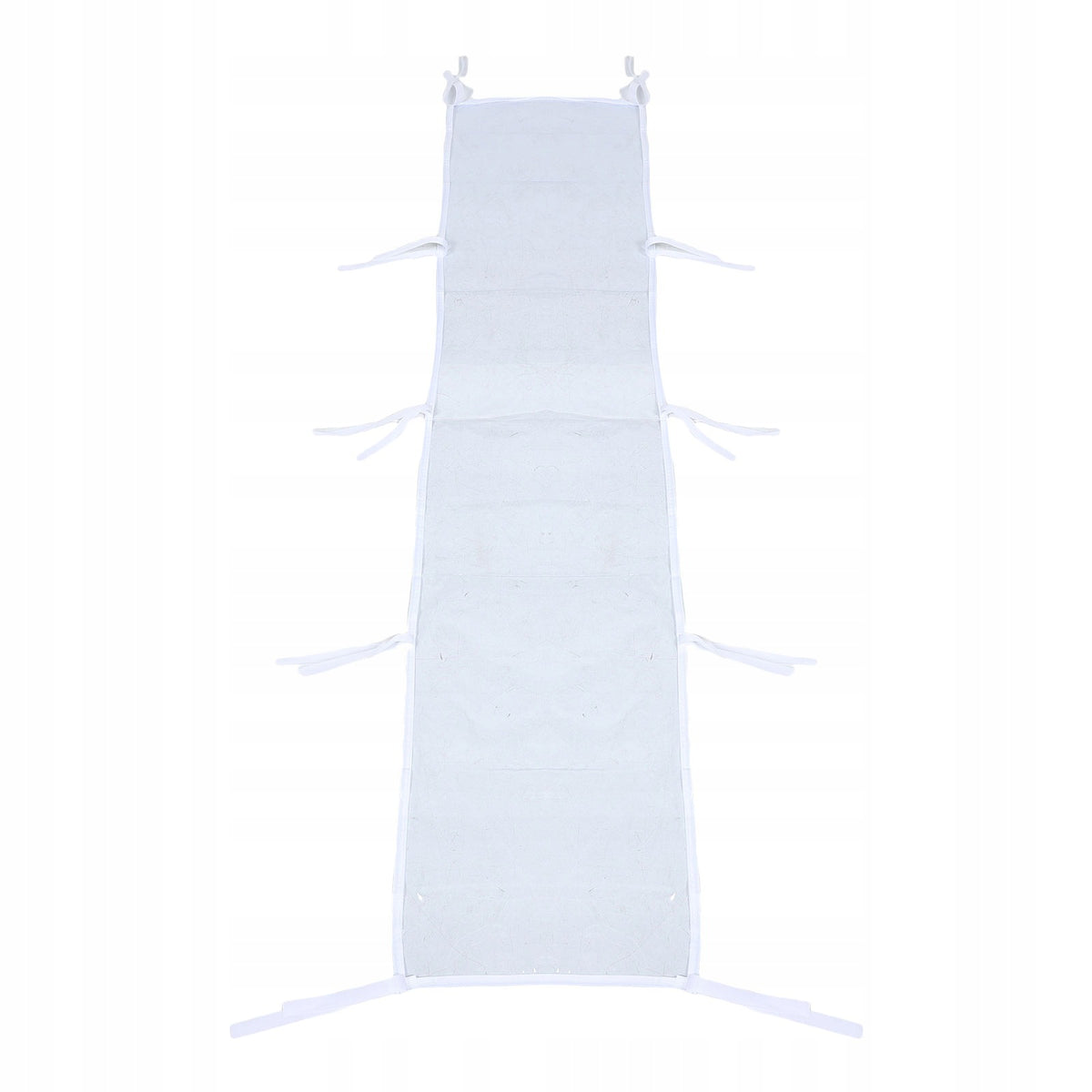 HEAVY DUTY TENT GUTTER WITH STRAPS FOR EFFICIENT WATER DRAINAGE