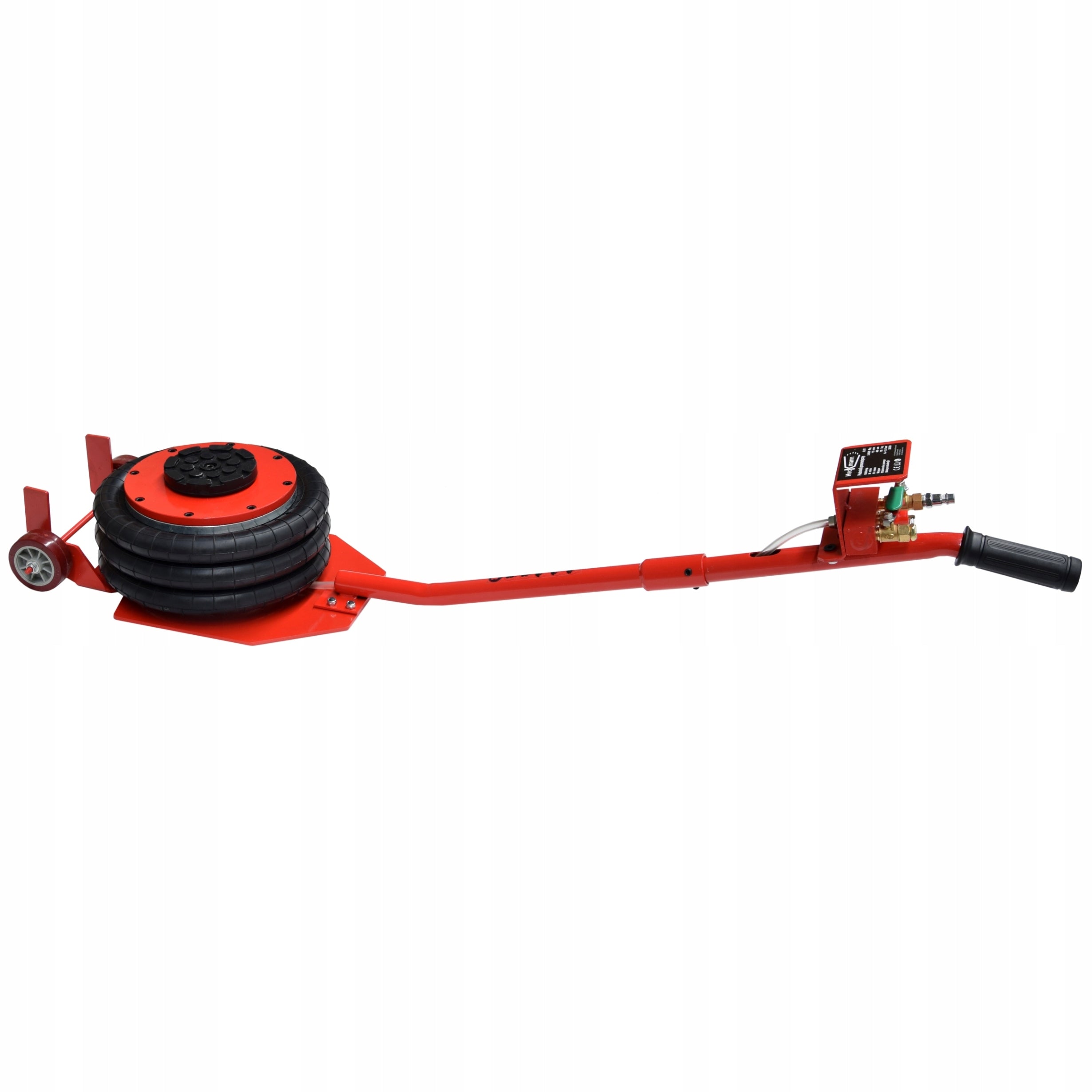 HECKMANN PNEUMATIC LIFT 15-40cm SNOWMAN 3.5T + RUBBER FROG 3500kg Minimum lifting height 150 mm