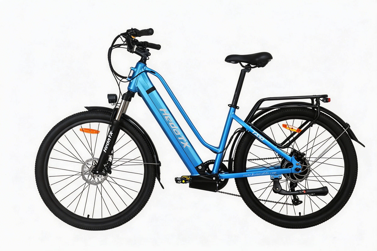 HEDATX TX10 27.5" Black Electric vehicle 350W 48V 19.2Ah 48km/h 80km Range Manufacturer code HEDATX TX10 black