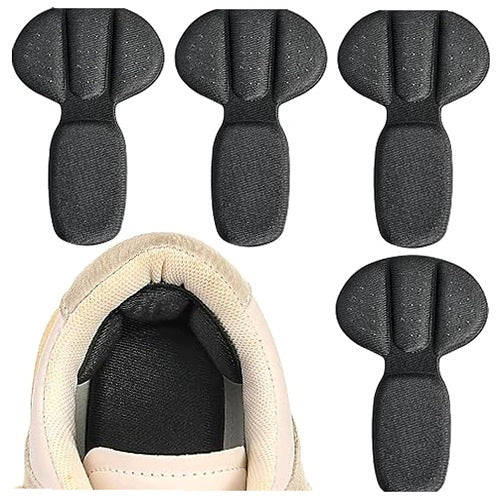 HEEL CUSHIONS SELF-ADHESIVE MESH PROTECTORS 4 PCS MICROFIBER