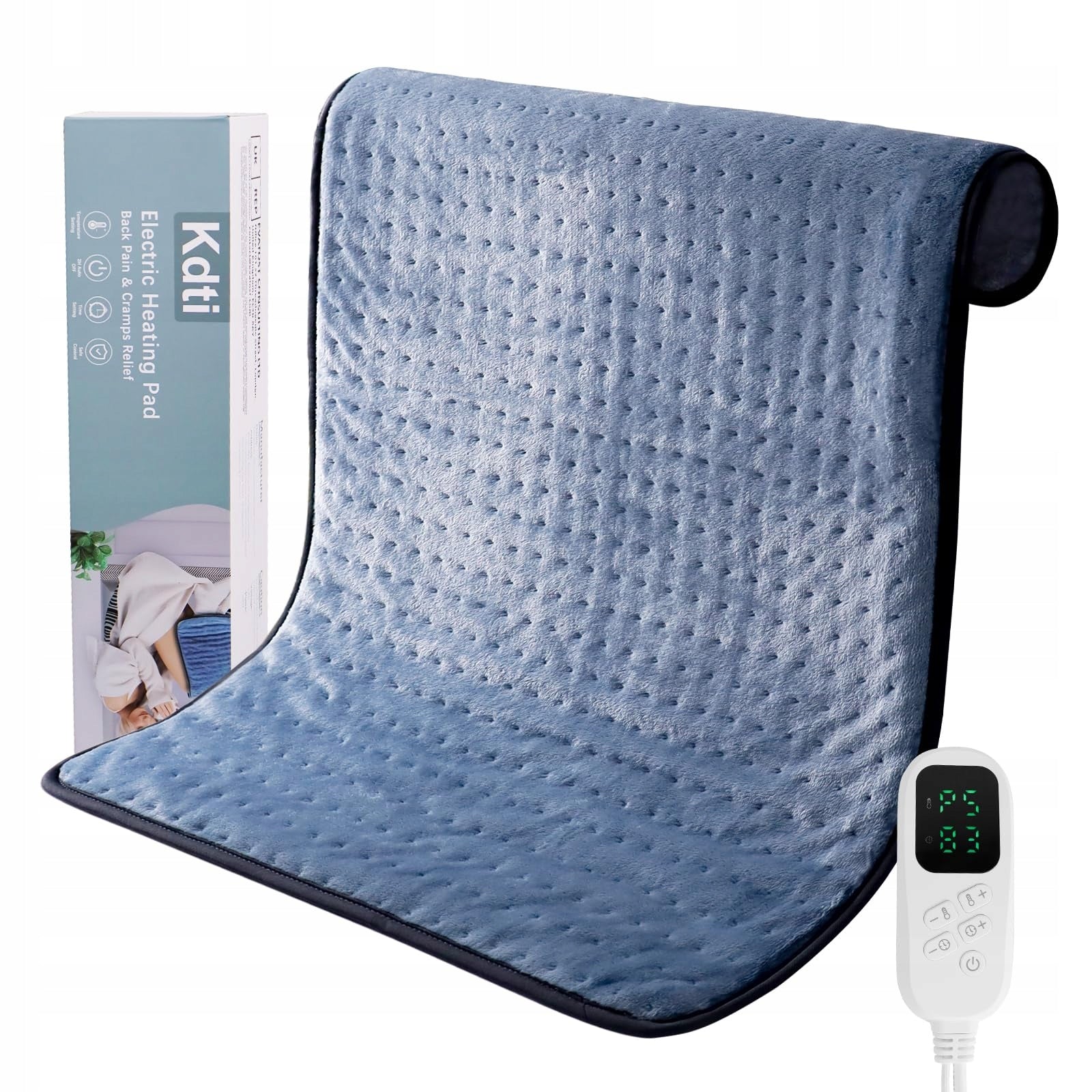 HEIZKISSEN Electric Heating Pillow 80x60cm 6 Temperature Levels