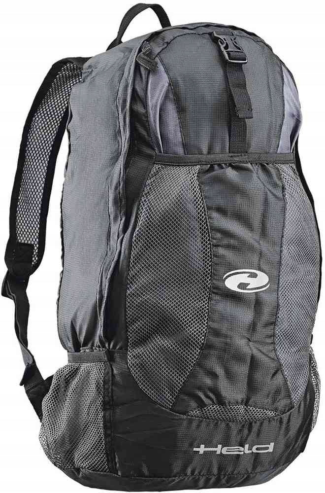 HELD motorcycle backpack folds 25 liters into a pannier