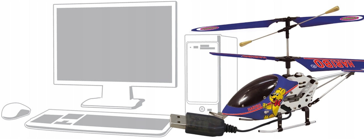 HELICOPTER RC REMOTE CONTROLLED GYROSCOPE HARIBO LIGHT LED HELICOPTER Manufacturer code Haribo Gyro