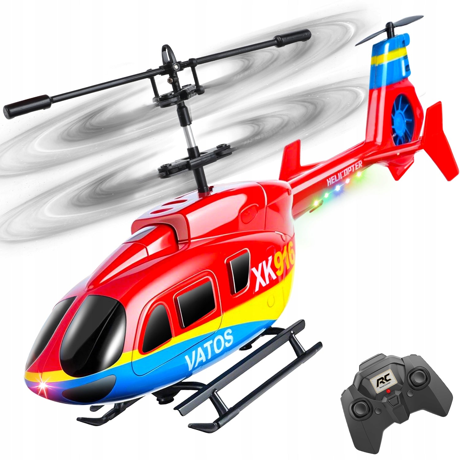 HELICOPTER REMOTE CONTROLLED AIRCRAFT RC FOR PILOT GIFT HELICOPTER WITH LED