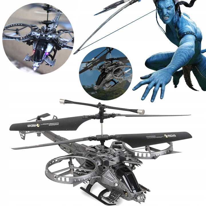 HELICOPTER REMOTE CONTROLLED RC + PILOT AVATAR HELICOPTER DRONE MODERN