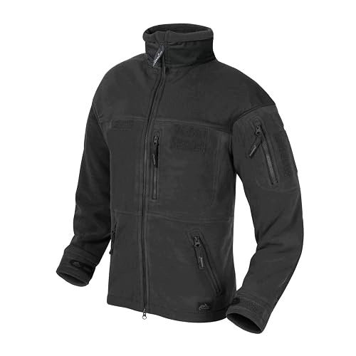 HELIKON TEX LIBERTY FLEECE JACKET FOR MEN BLACK THICK FOR HOME Brand no brand