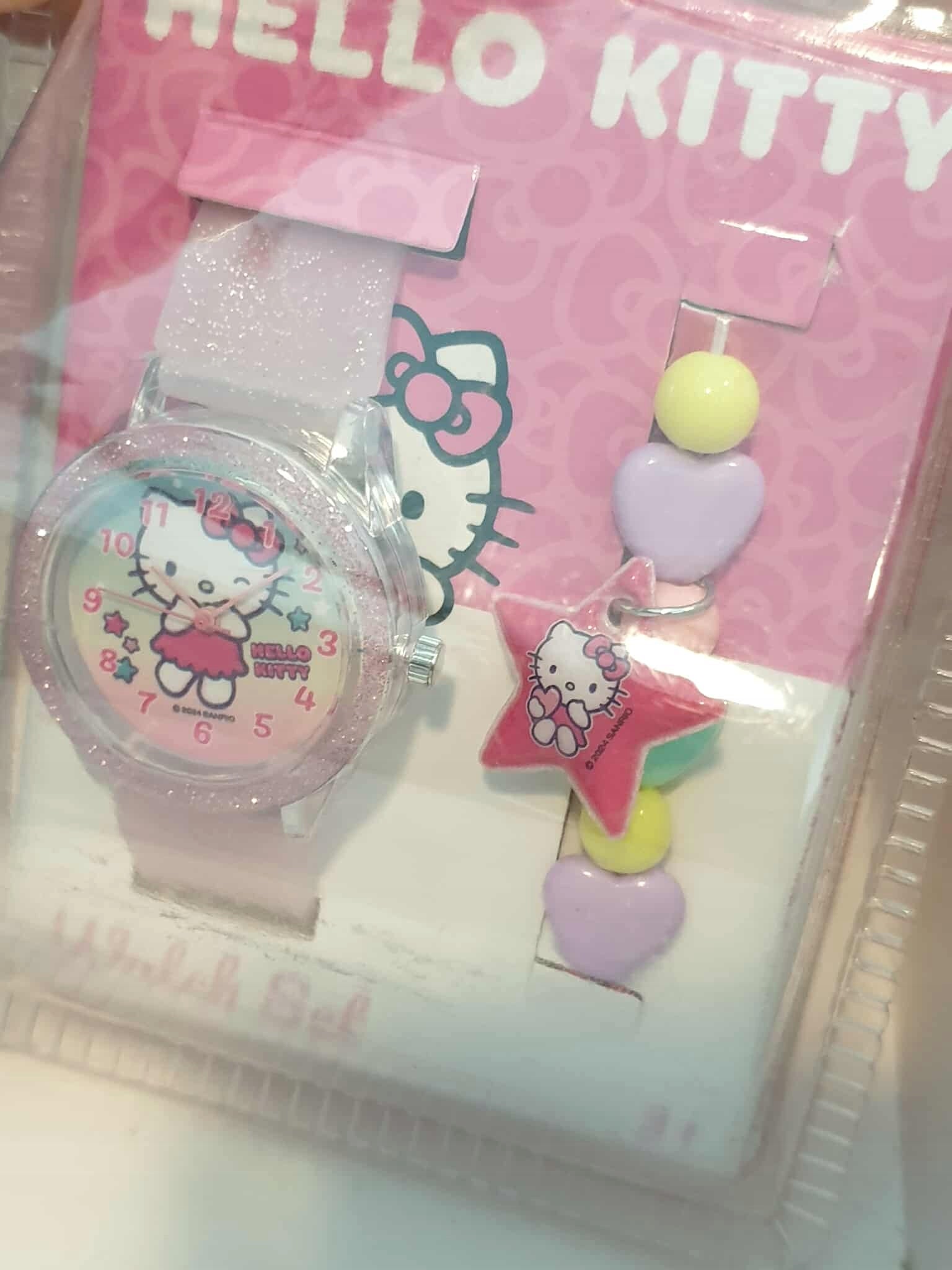 HELLO KITTY Children's watch with wrist bracelet with tips 3+ Manufacturer code T40