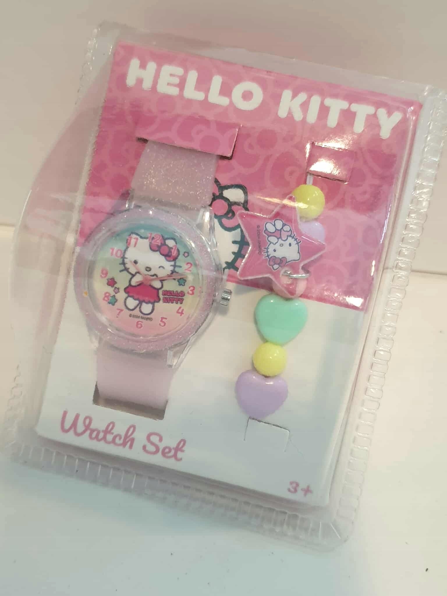 HELLO KITTY Children's watch with wrist bracelet with tips 3+