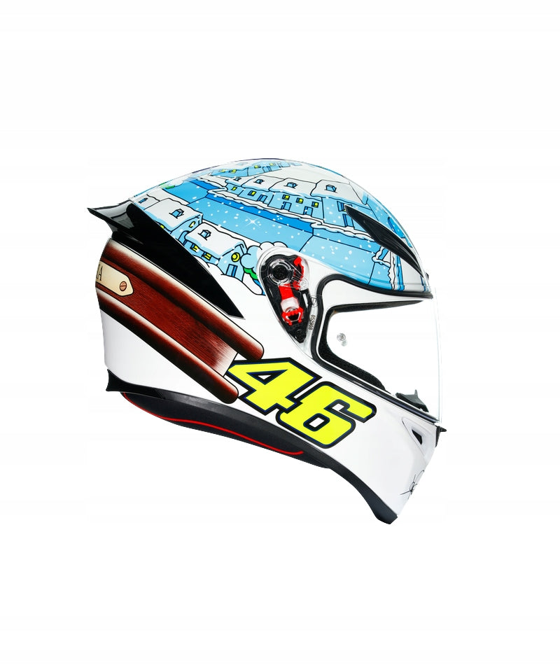 HELMET AGV K1 TOP ROSSI WINTER TEST 2017 Manufacturer's catalog number 0281A0I0/020/XS