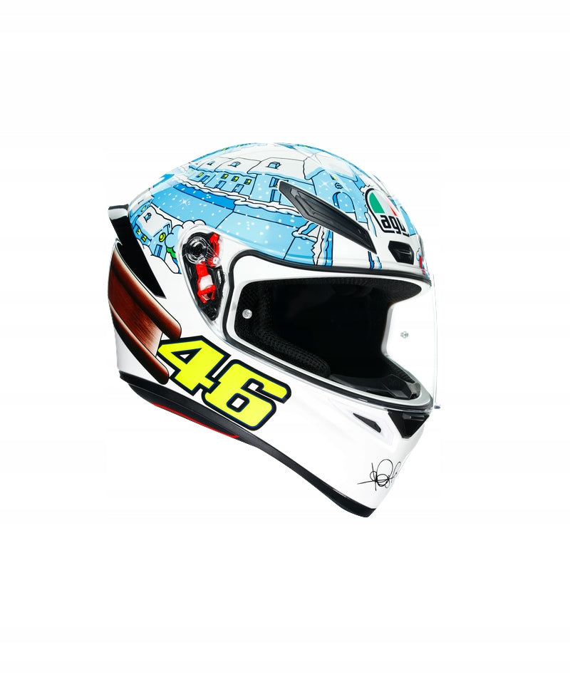 HELMET AGV K1 TOP ROSSI WINTER TEST 2017