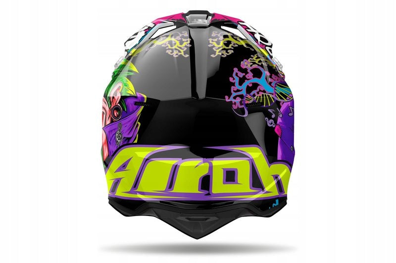 HELMET AIROH WRAAAP MUSIC GLOSS BLACK L Size L