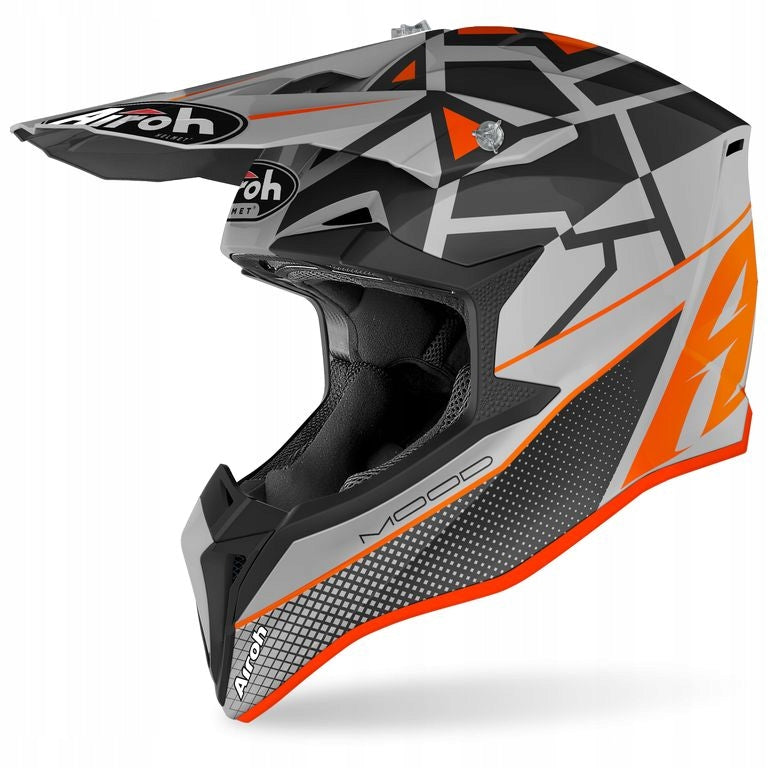 HELMET AIROH WRAAP MOOD ORANGE MATT L