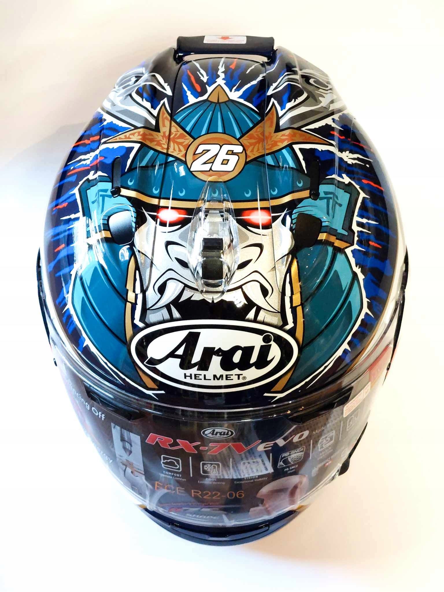HELMET ARAI RX-7 V RX-7V EVO PEDROSA SHOGUN M Manufacturer Arai