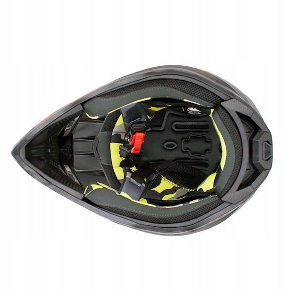 HELMET ASIX MOTORCYCLE JUNIOR CHILDREN CROSS ENDURO ORANGE S QUAD Manufacturer Asix