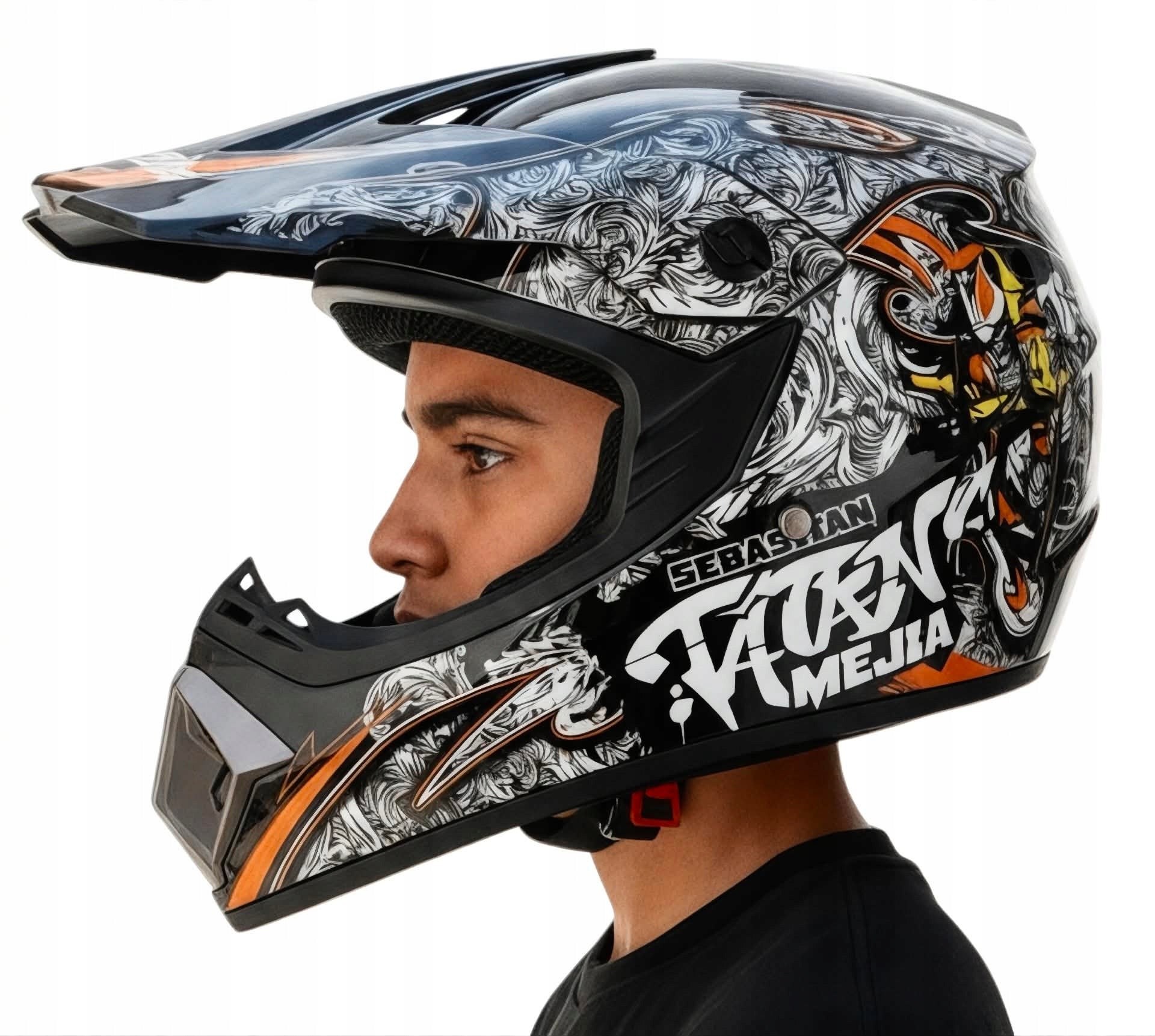 HELMET BLACK ELECTRIC SCOOTER BMX BIKE DOWNHILL S 55-56cm UNIVERSAL