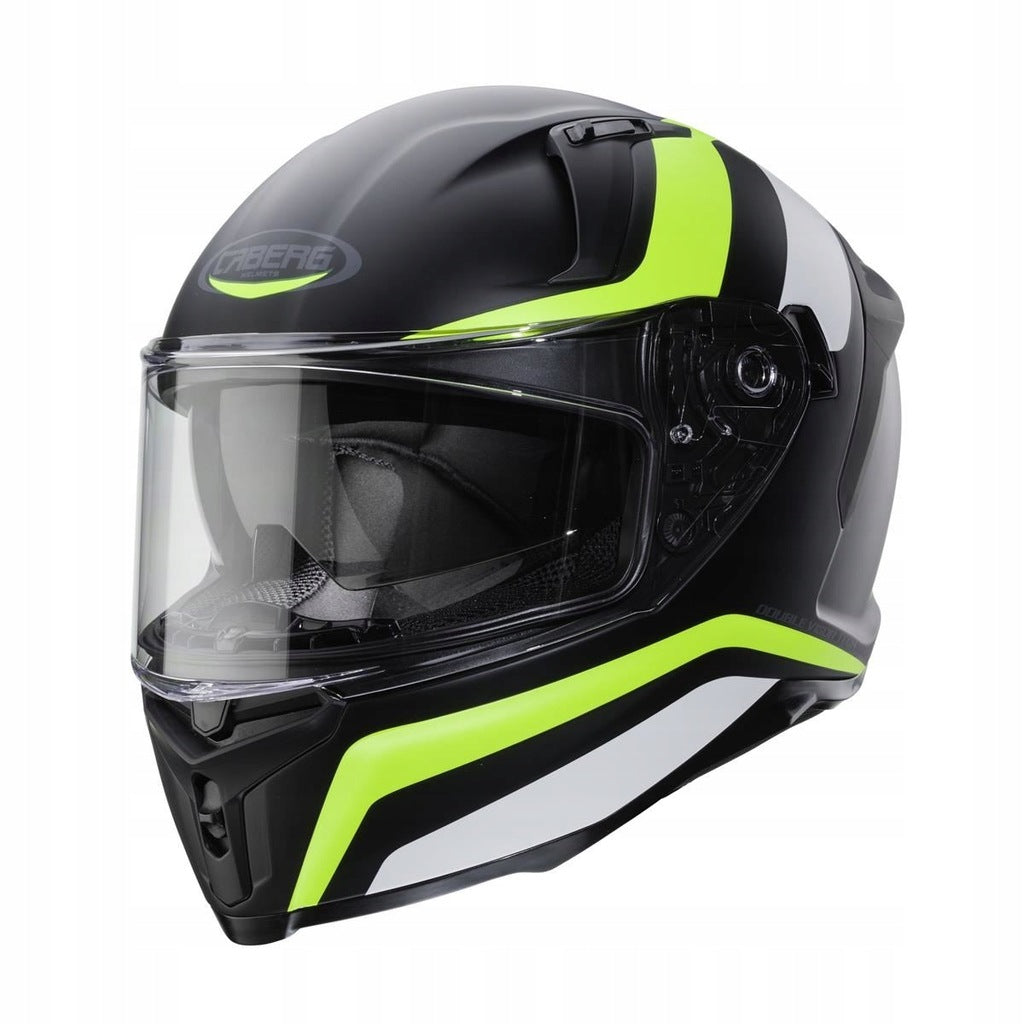 HELMET CABERG AVALON BLAST BLACK YELLOW MAT size M