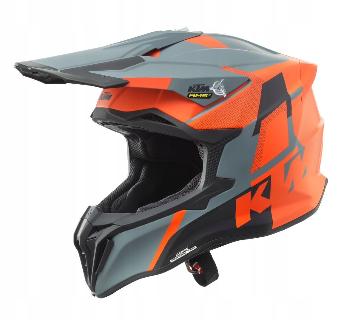 HELMET CROSS AIROH STRYCKER KTM size. XS/54