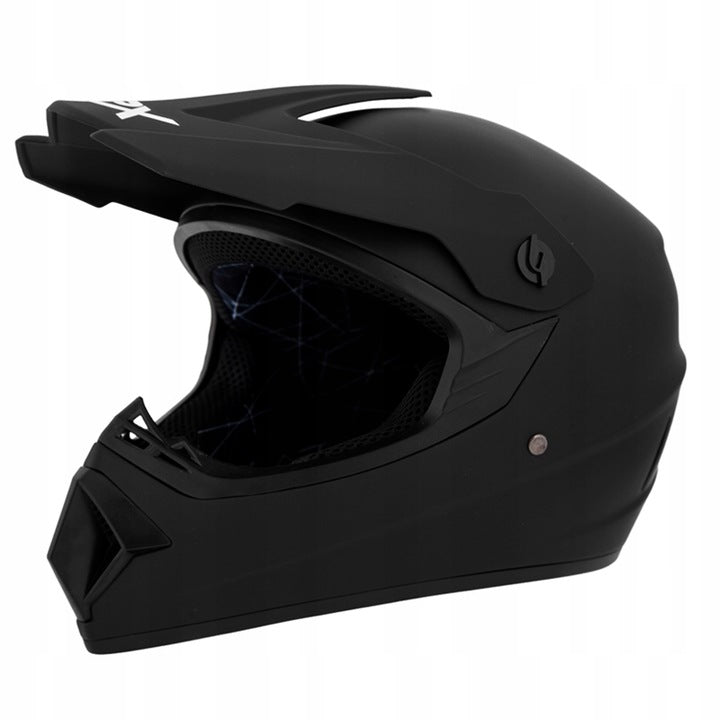 HELMET CROSS BLACK MAT FOR QUAD ENDURO ATV PITBIKE SCOOTER MPX XL 61-62cm Manufacturer's catalog number MCGKA90564
