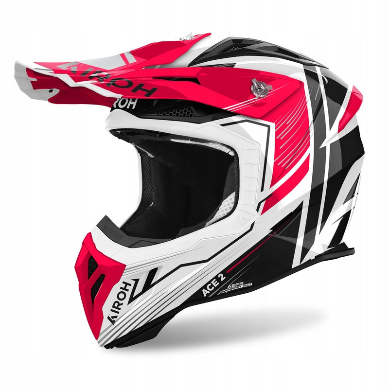 HELMET CROSS ENDURO AIROH AVIATOR ACE 2 ENGINE RED Size S OUTLET
