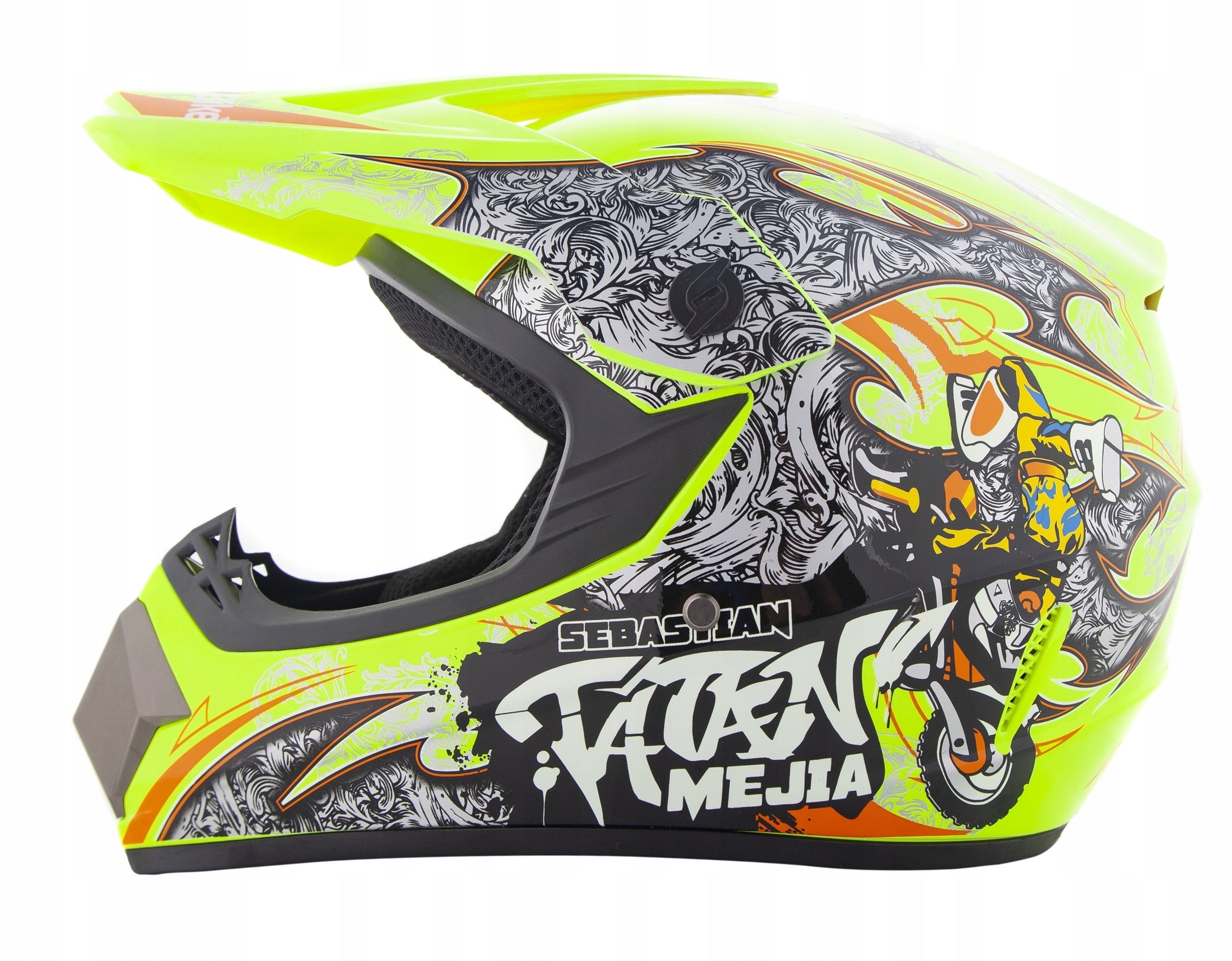 HELMET CROSS QUAD BIKE BMX LIGHT ON ENDURO ATV ELECTRIC SCOOTER XS Manufacturer City-Bike
