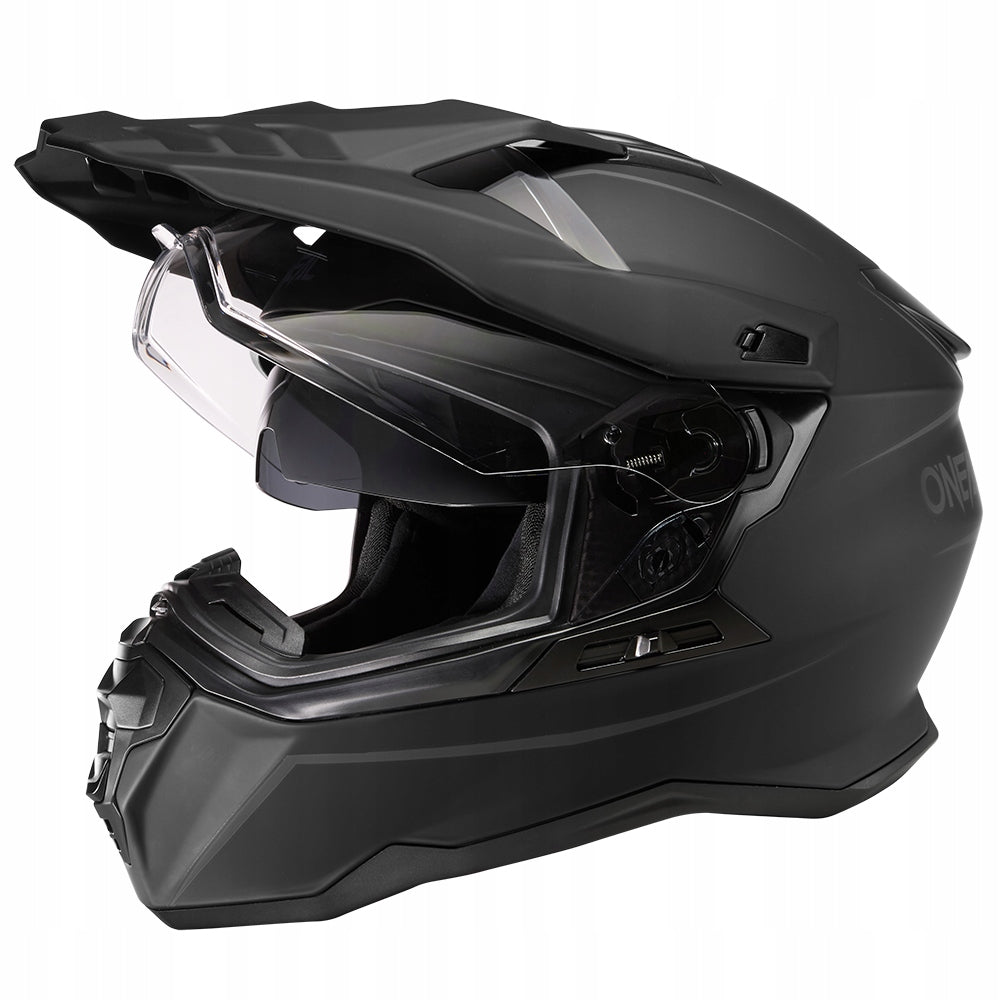HELMET D-SRS SOLID V.24 BLACK XL 61-62CM - excellent protection on the bike Packaging status original