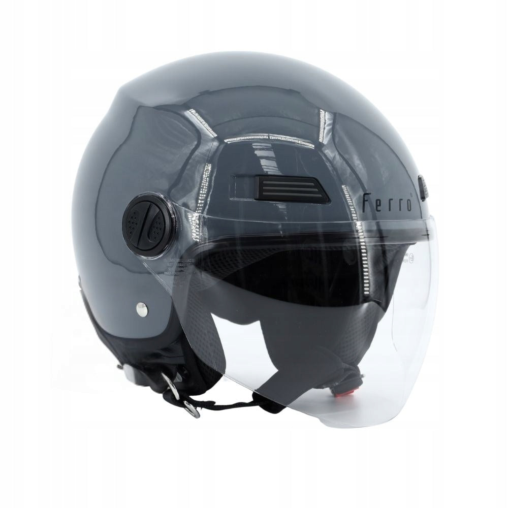 HELMET FERRO | GREY GLOSS | OF819 | XL
