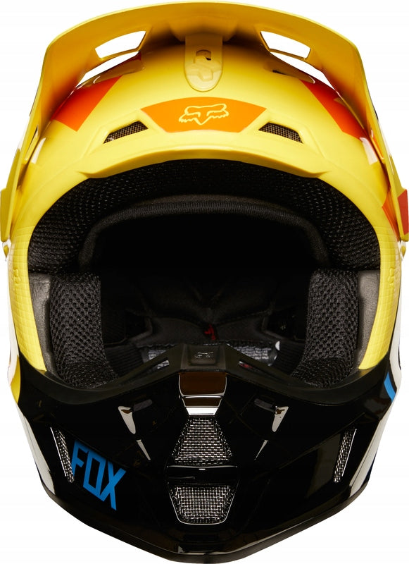 HELMET FOX V2 PREME BLACK/YELLOW ENDURO FREEBIES r.S sale Manufacturer Fox