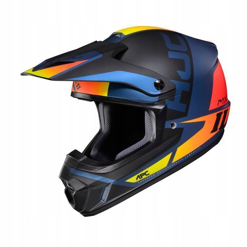 HELMET HJC CS-MX II CREED BLACK/BLUE/ORANGE XL