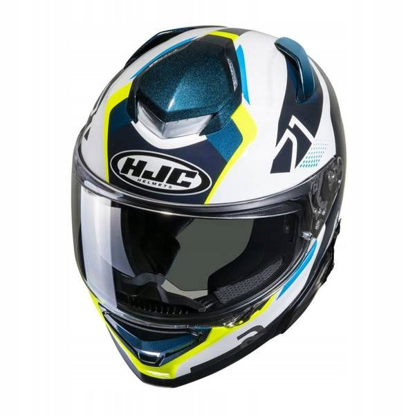 HELMET HJC RPHA71 HAPEL BLUE/YELLOW M Packaging status original