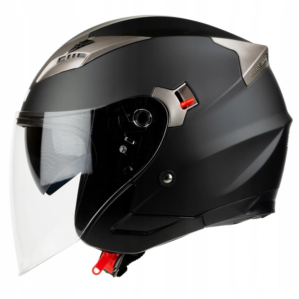 HELMET HORN BLENDA CHOPPER MOTORCYCLE BALACLAVA M Manufacturer's catalog number H627-S chopper 2X SZYBA