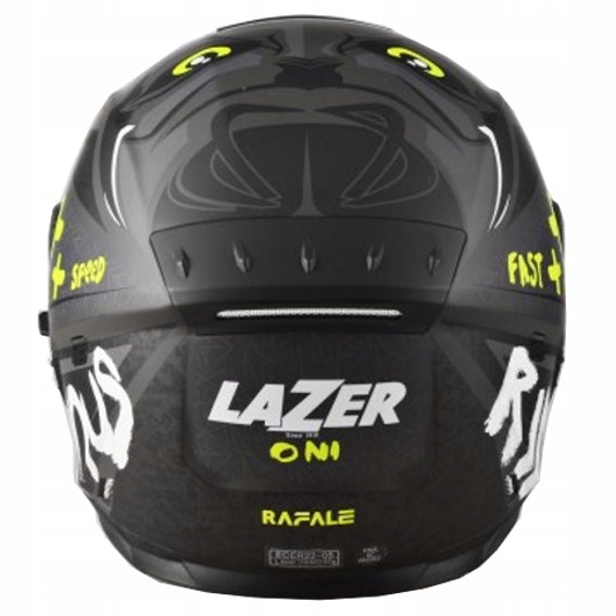 HELMET LAZER RAFALE ONI DARK czar-fluo size 2XL Manufacturer Lazer