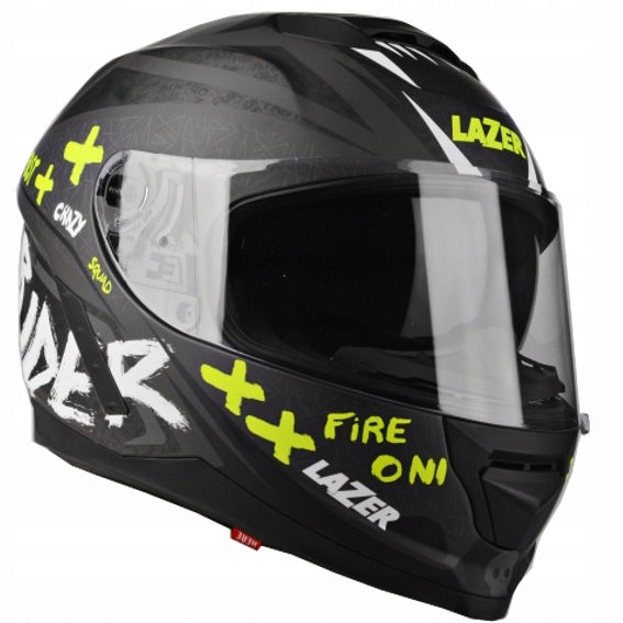 HELMET LAZER RAFALE ONI DARK czar-fluo size 2XL