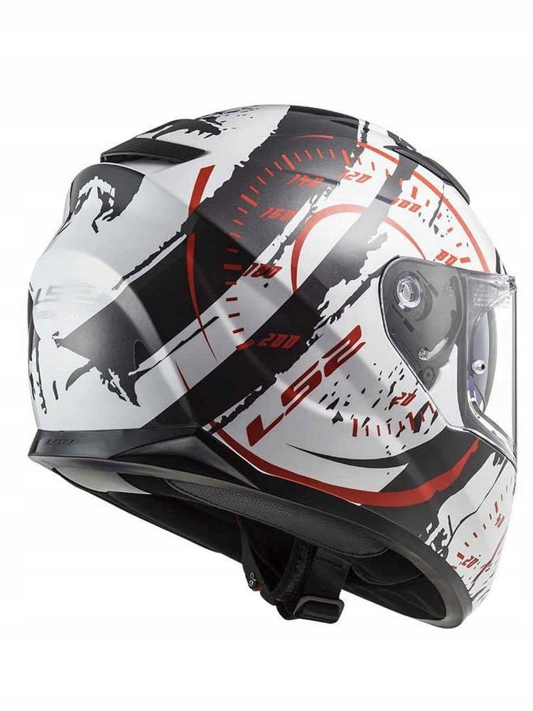 HELMET LS2 FF320 STREAM EVO TACHO WHITE BLACK RED Manufacturer LS2