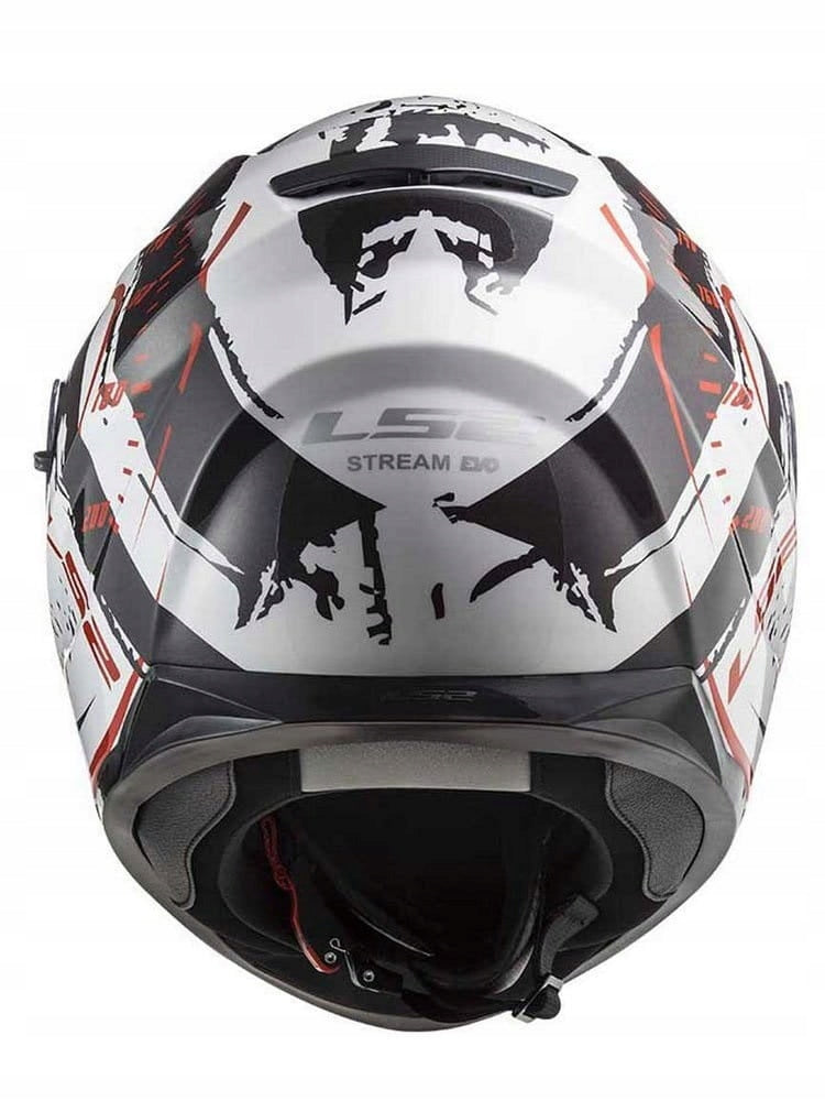 HELMET LS2 FF320 STREAM EVO TACHO WHITE BLACK RED Manufacturer's catalog number GMOTO-327505
