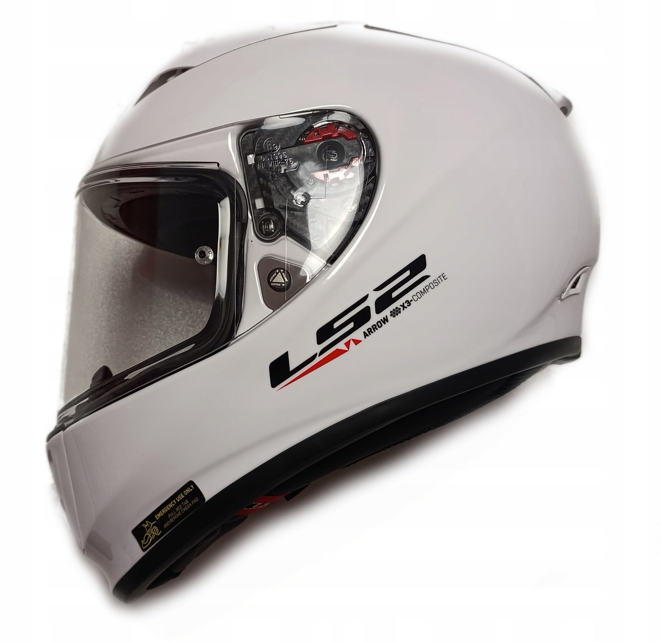 HELMET LS2 FF323 ARROW R WHITE ros. S THREE-COMPOSITE SALE
