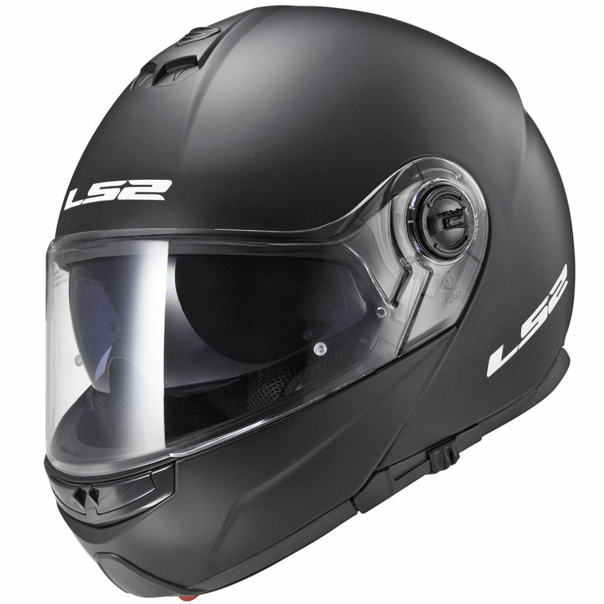 HELMET LS2 FF325 STROBE SOLID BLACK MAT BLEND XXL Type flip-up/modular