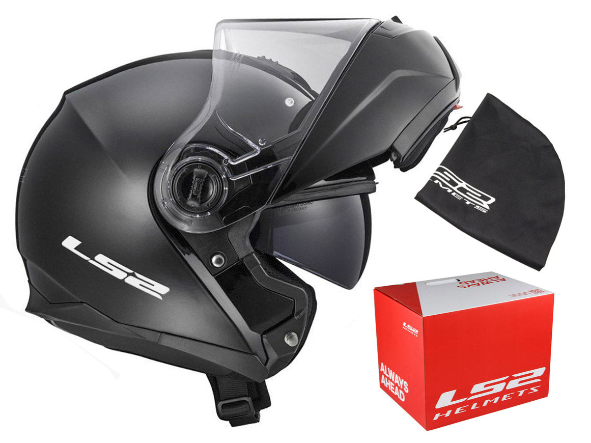 HELMET LS2 FF325 STROBE SOLID BLACK MAT BLEND XXL
