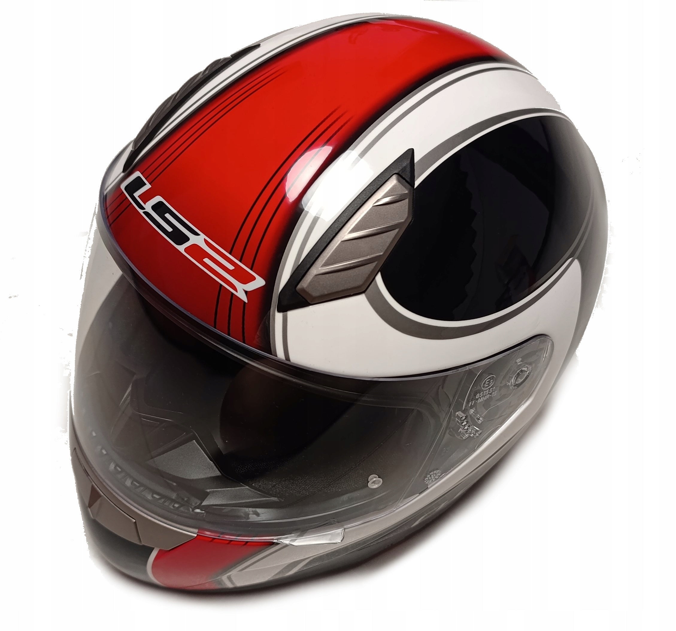 HELMET LS2 FF384 FORTUNA GLOSS BLACK RED ros. XXL EAN (GTIN) 5900802187600