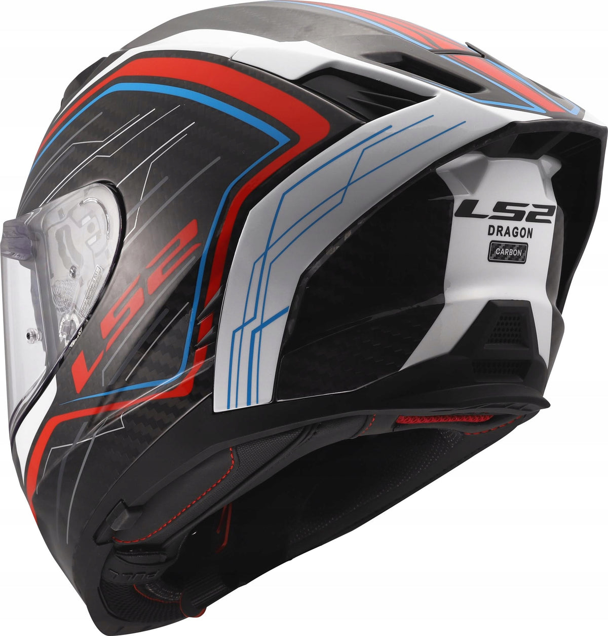 HELMET LS2 FF807 DRAGON SUBIC WHITE BLUE RED L Manufacturer LS2