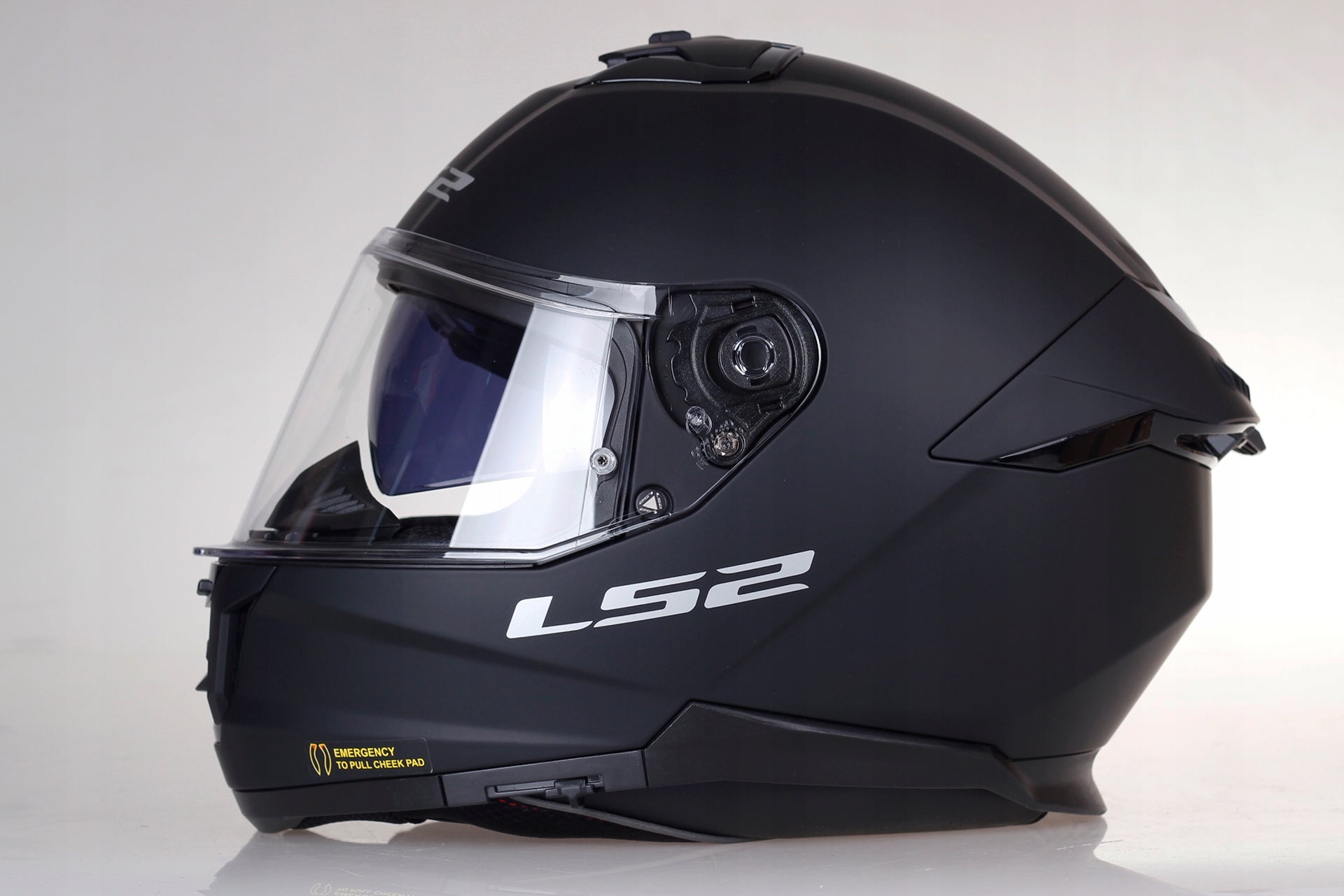 HELMET LS2 FF808 STREAM II SOLID MATT BLACK XXL Manufacturer LS2