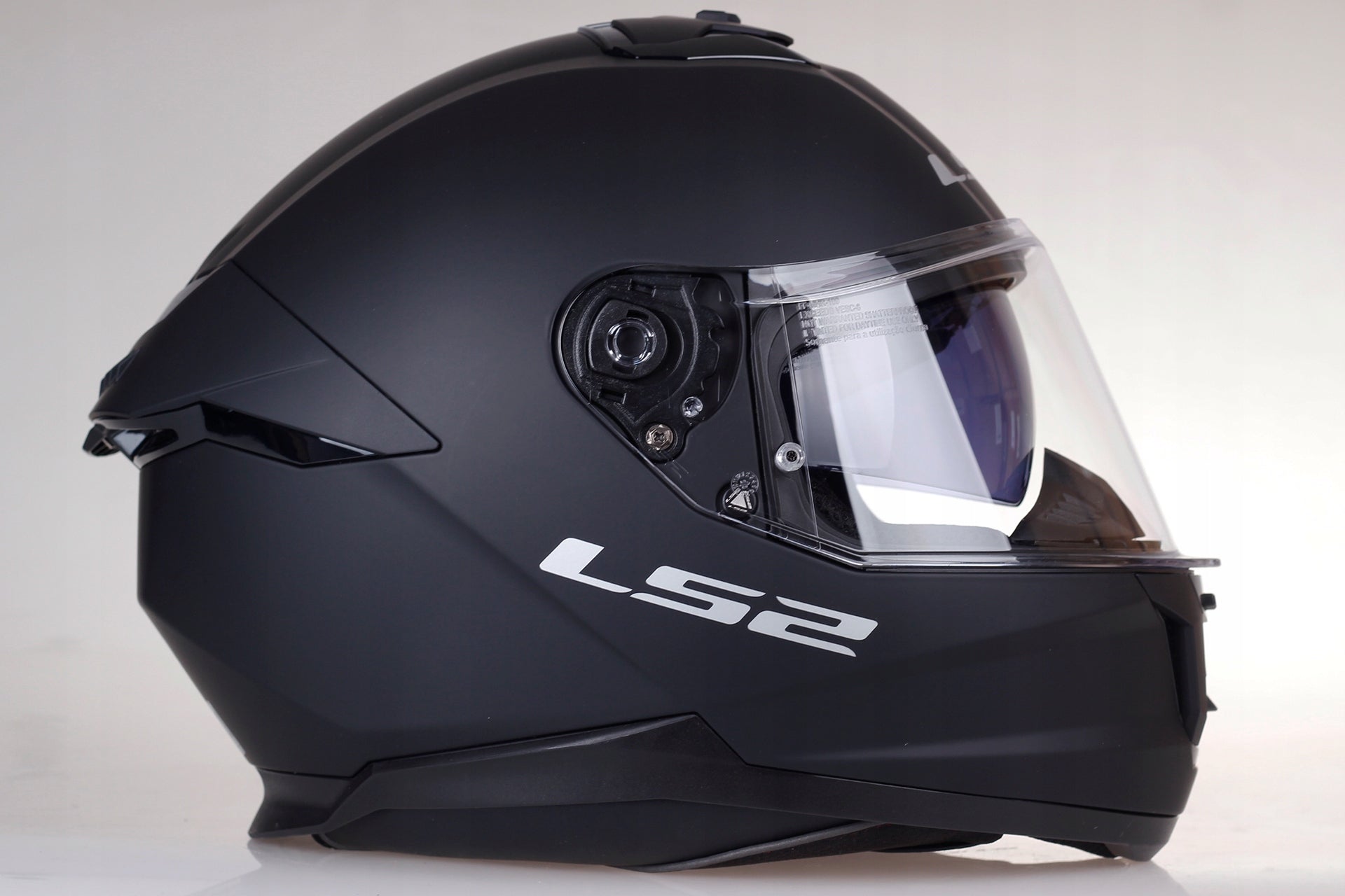 HELMET LS2 FF808 STREAM II SOLID MATT BLACK XXL Size XXL