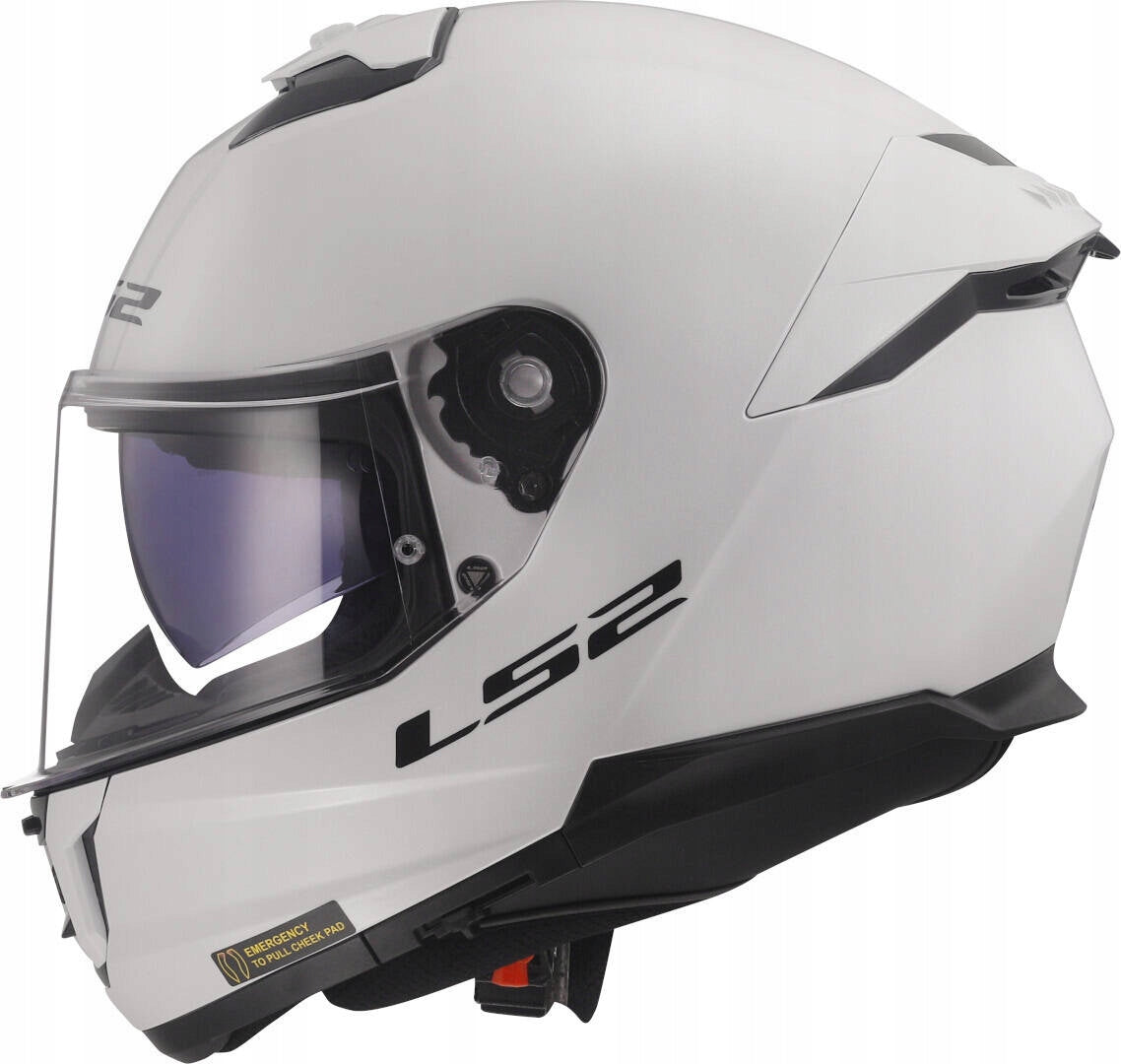 HELMET LS2 FF808 STREAM II SOLID WHITE L Manufacturer LS2