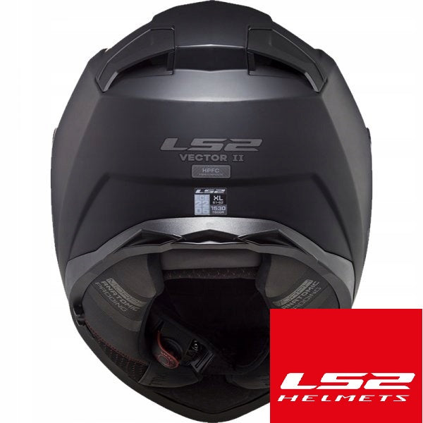 HELMET LS2 FF811 VECTOR II SOLID MATT BLACK 06 L Manufacturer's catalog number MF28234