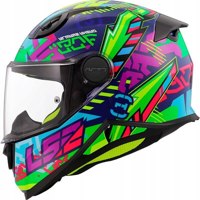 HELMET LS2 FF812 KID SVENT BLUE GREEN S