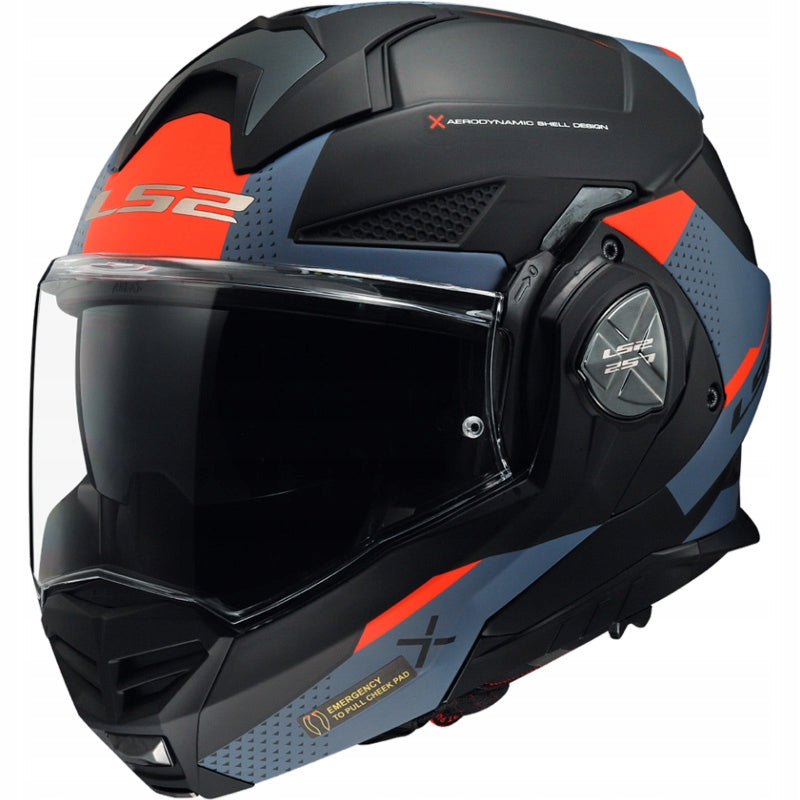 HELMET LS2 FF901 ADVANT X OBLIVION MATT BLACK BLUE SIZE. M