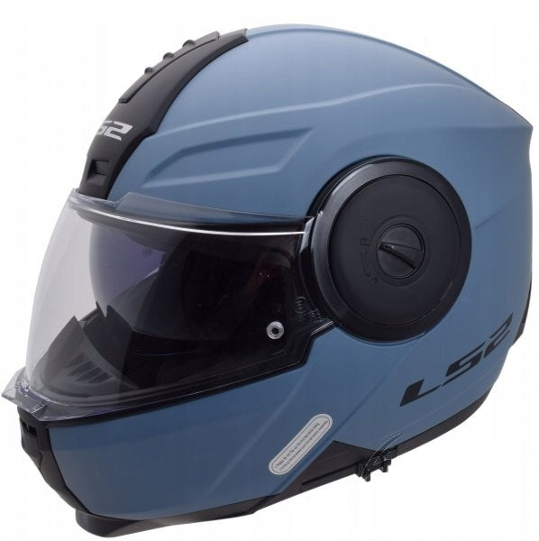 HELMET LS2 FF902 SCOPE II MATT MISTY BLUE-06 L